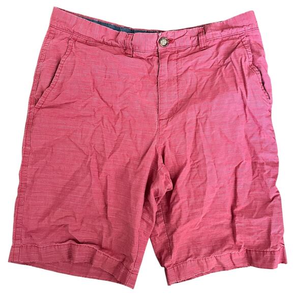 Tommy Hilfiger Men’s/Unisex Chino Shorts Size 32 Red Casual - Picture 1 of 7
